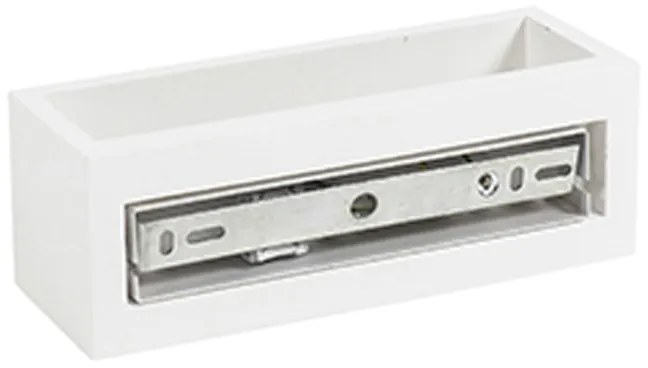 Модерна стенна лампа бяла със светлинен ефект - Tjada Novo