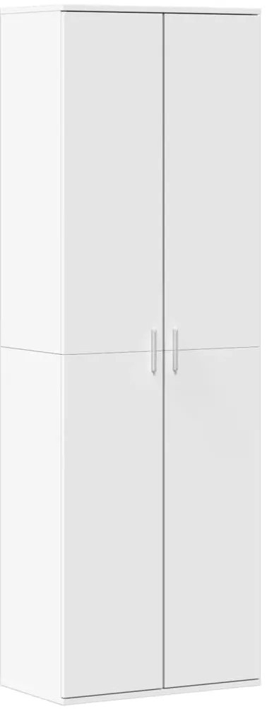 3276665 vidaXL Висок шкаф, бял, 60x35x180 см, инженерно дърво