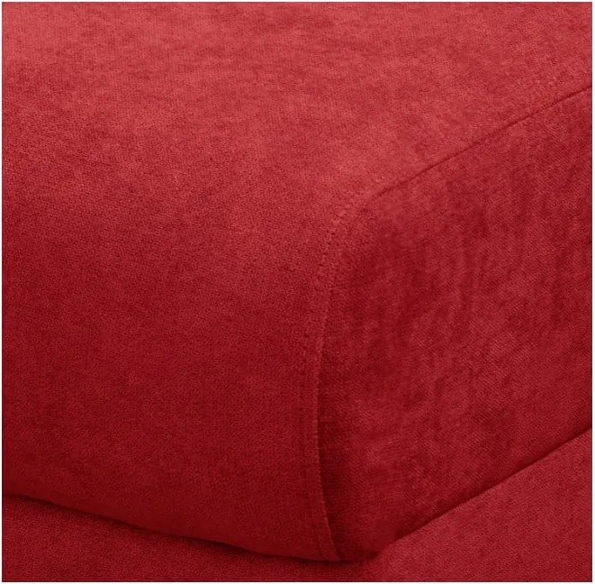 Червен ъглов диван (десен ъгъл) Beata - Ropez