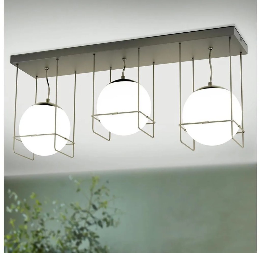 Eglo 99021 - Плафон VERSUOLA 3xE27/40W/230V