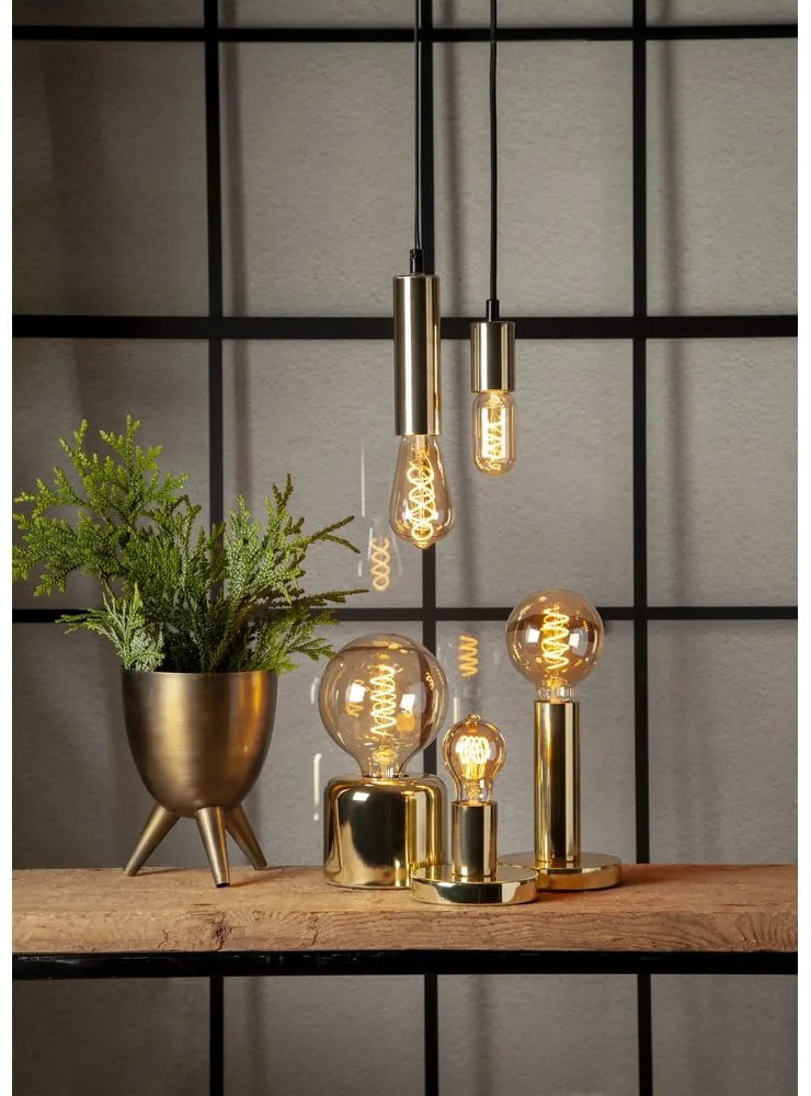 Топла бяла затъмняваща се крушка с нажежаема жичка E27, 3 W Spiral Filament – Star Trading