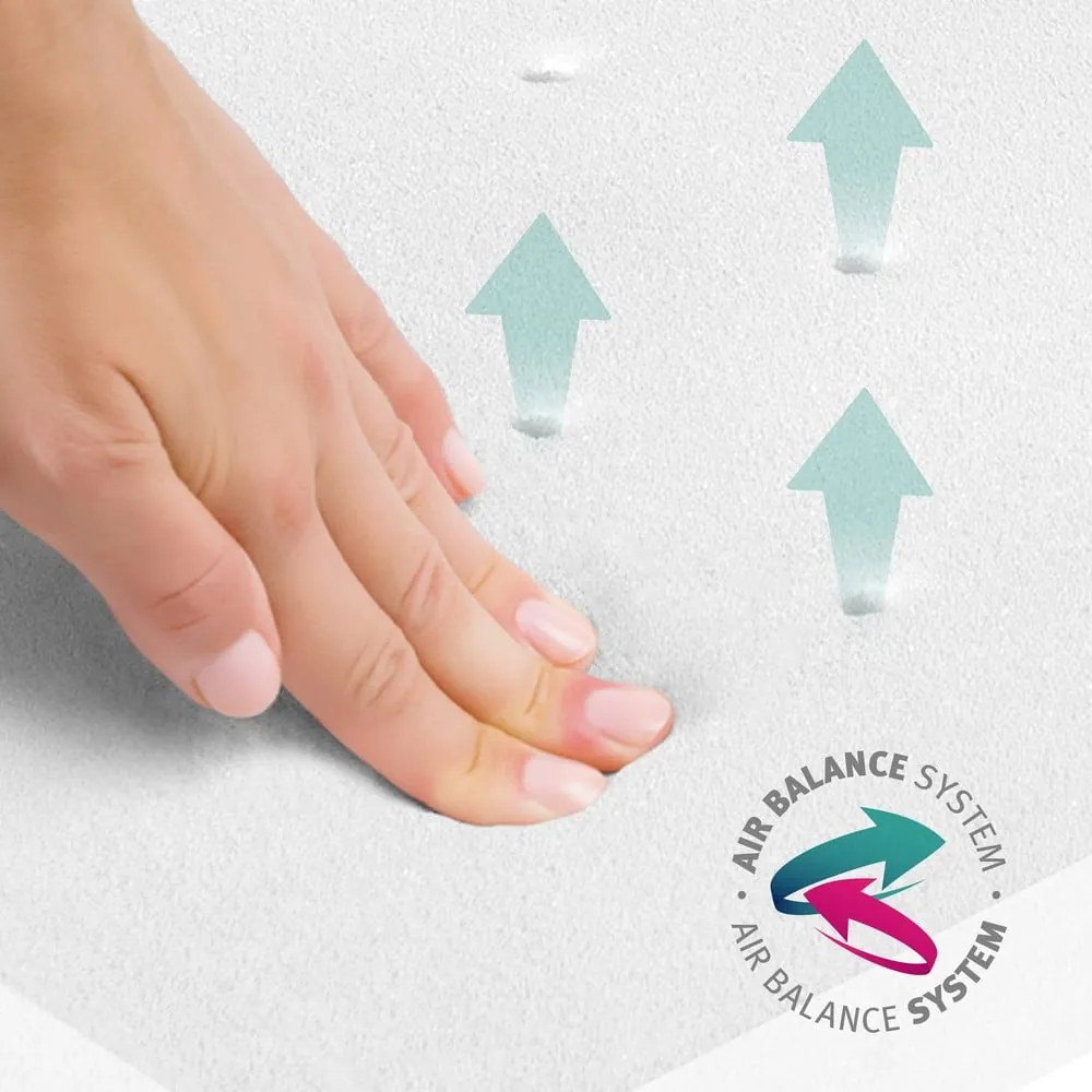 Детски матрак със сменяем калъф от пяна 70x140 cm Comfort Air Roll – Roba