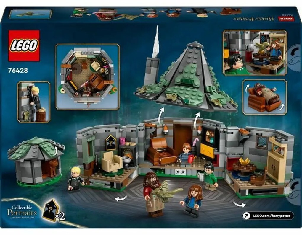 Строителна Игра Lego Harry Potter 76428 Hagrid's Cabin: An Unexpected Visit Многоцветен