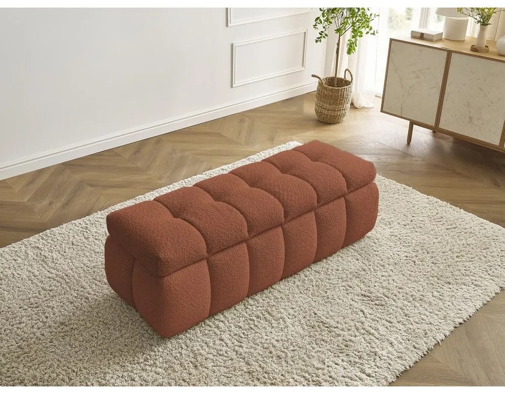 Пейка от букле в тухлен цвят Mont Blanc – Bobochic Paris