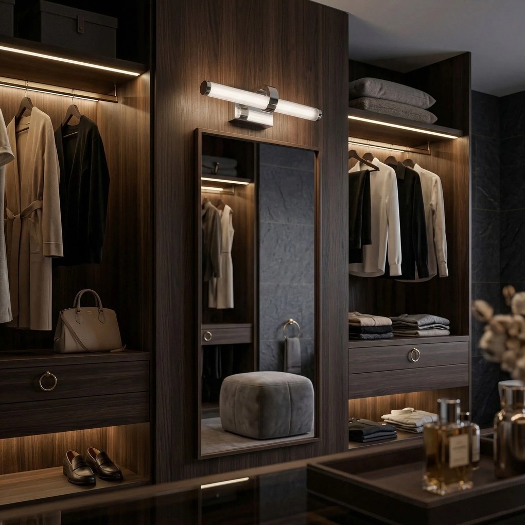 Stenen LED aplik za banya APP1881-1W 40cm CHROME