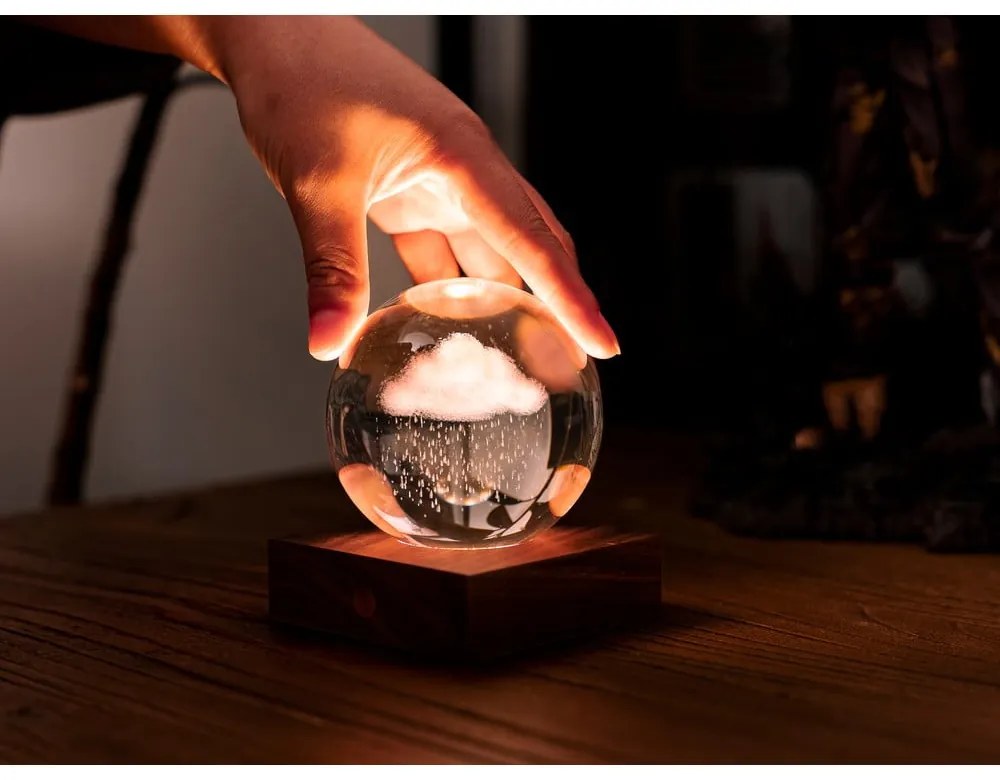 Тъмнокафява светлинна декорация с USB Amber – Gingko