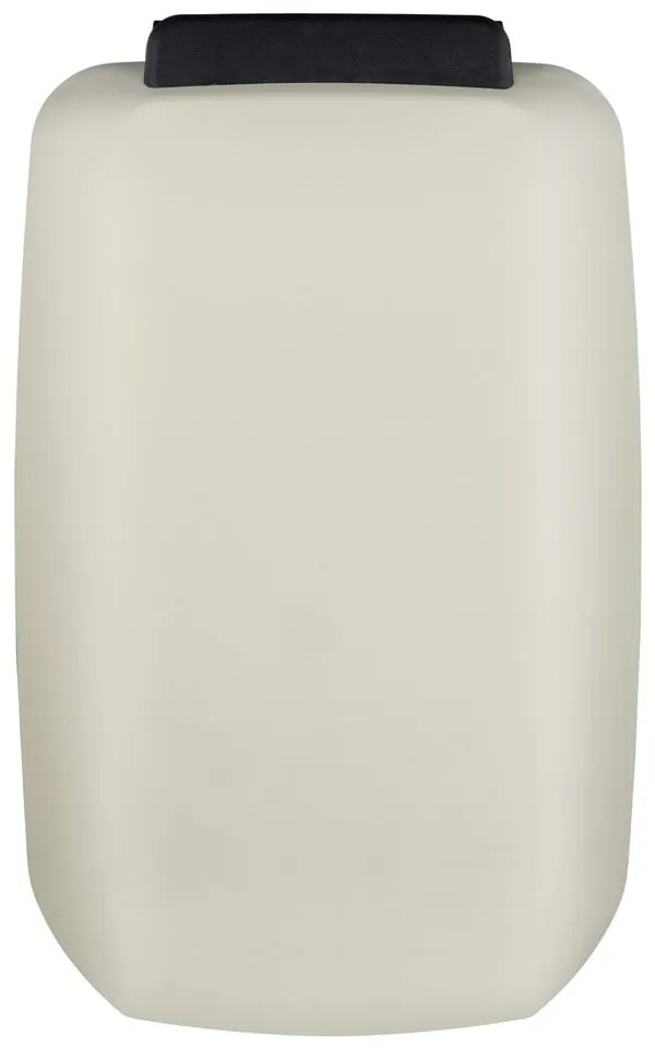 Кремаво стоманено кошче за боклук с педал 20 l Design – Wenko