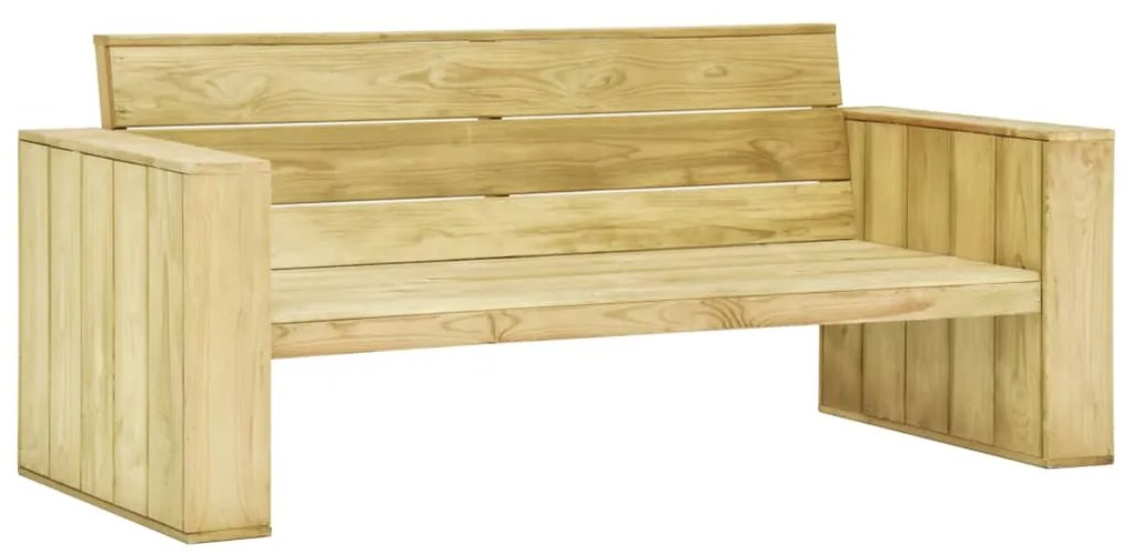 3065778 vidaXL Градински лаундж комплект 2 части с възглавници импрегниран бор