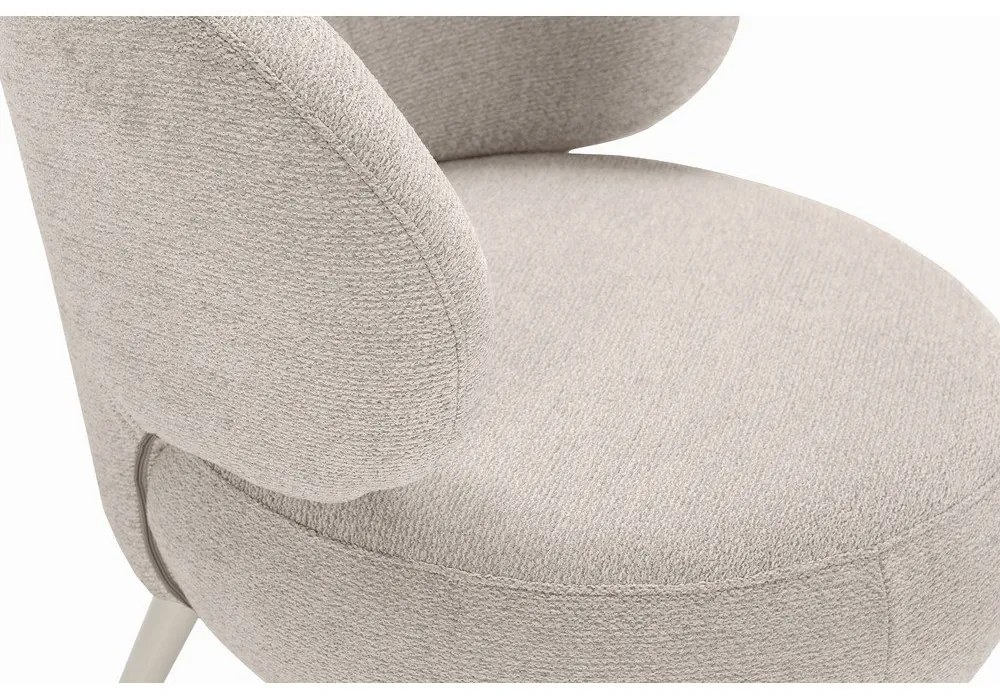 Бежово кресло Liva – MOME