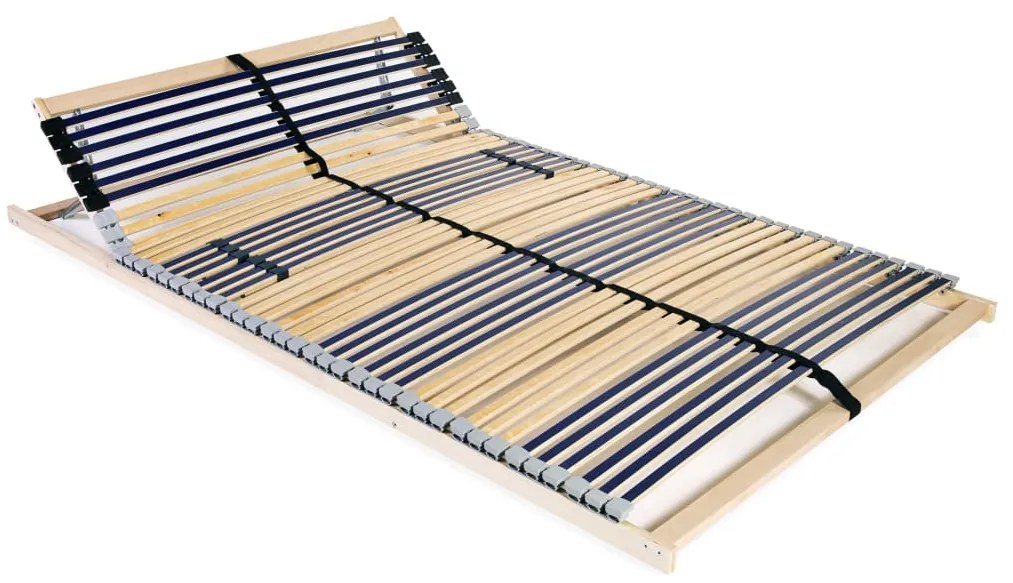 246472 vidaXL Подматрачна рамка с 42 ламела, 7 зони, 140x200 см
