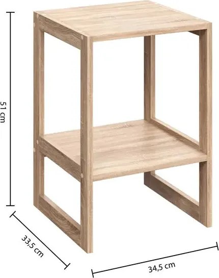 Рафт 5five Mix'n Modul Natural, 1 отделение, Сглобяем