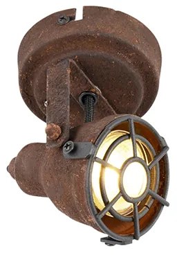 Индустриален прожектор ръждивокафяв, въртящ се и накланящ се - Sorra