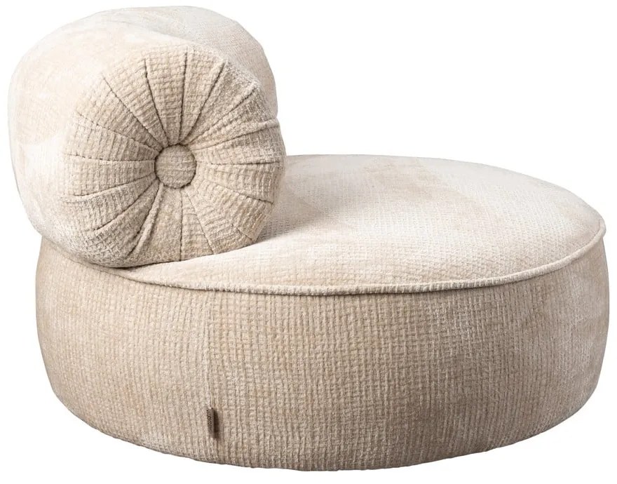 Бежов фотьойл Tilbury - Dutchbone