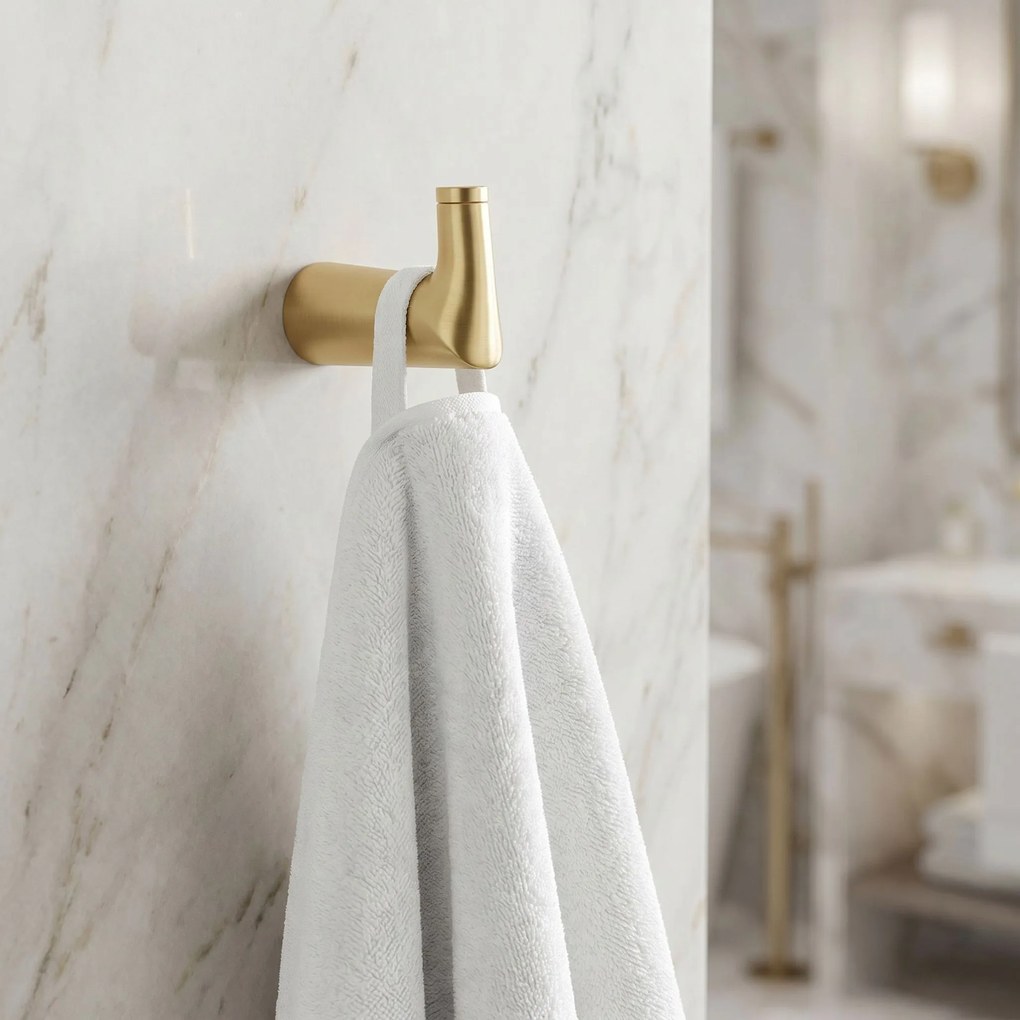 Закачалка за баня 16204 Vibe Brush Gold