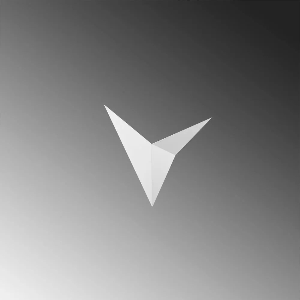 Бяла стенна лампа Bird – Opviq lights