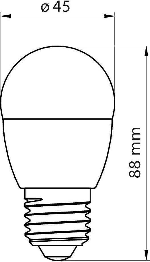 LED крушка VIVALUX NORRIS LED, 9W, E27, 3000К