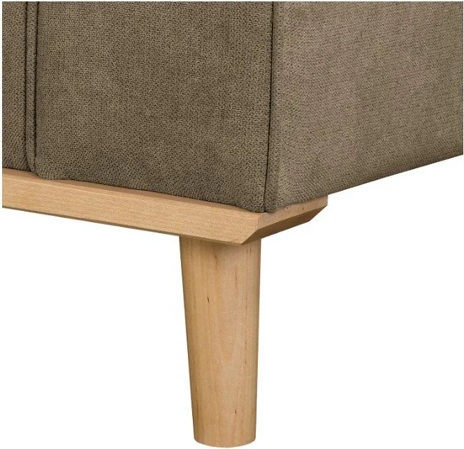 Светлокафяв диван 193 cm Beata - Ropez