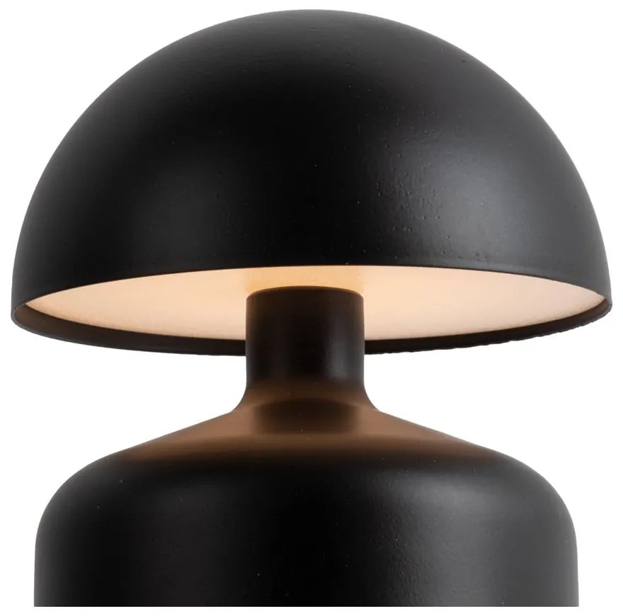 Черна настолна LED лампа (височина 15 см) Impetu - Leitmotiv