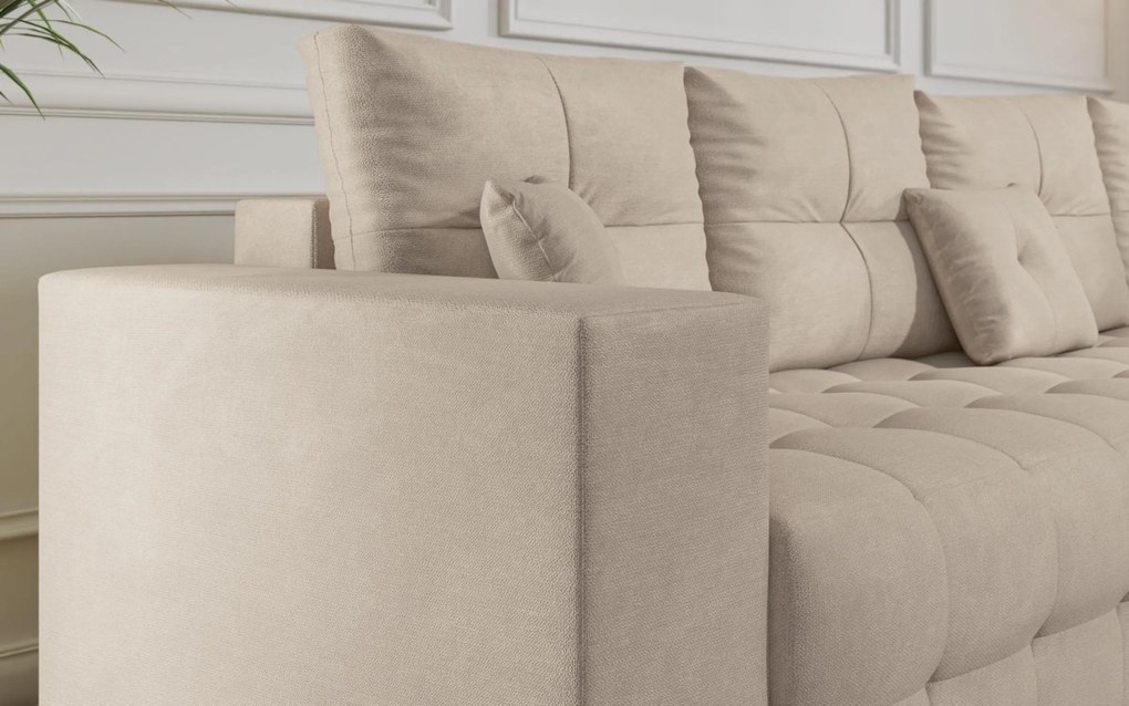 Разтегателен ъглов диван Никсън