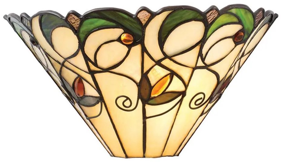 Endon 64198 - Стенно осветително тяло Tiffany JAMELIA 1xE14/40W/230V