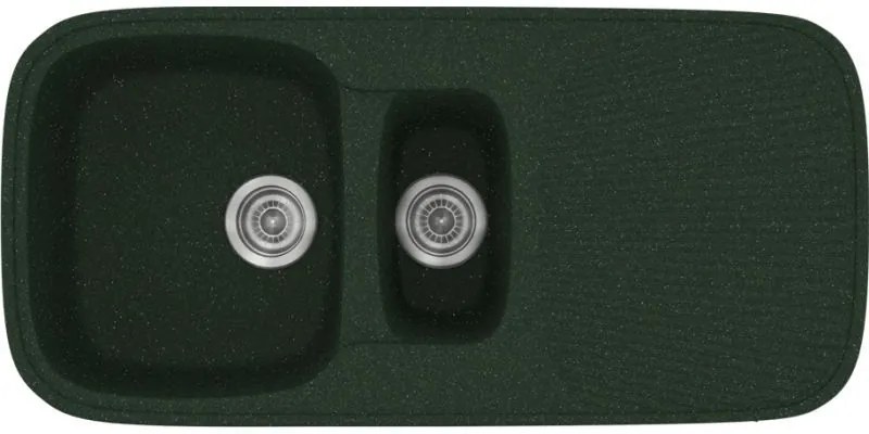 Мивка Sanitec 301-Granite Green