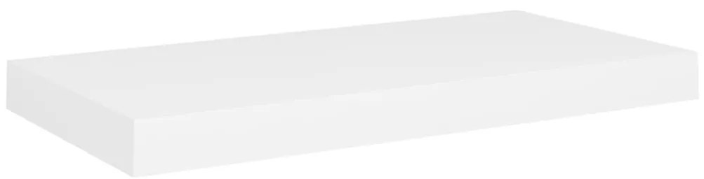 323808 vidaXL Окачен стенен рафт, бял, 50x23x3,8 см, МДФ