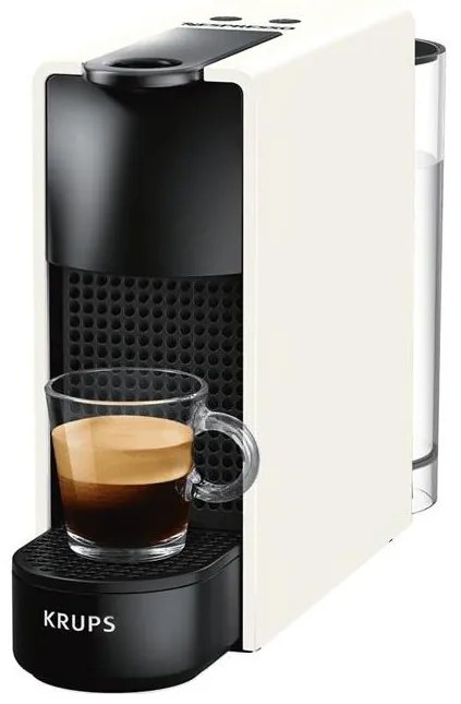 Krups - Кафемашина с капсули NESPRESSO Essenza mini 1310W/230V бял
