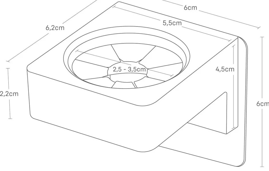Черен пластмасов мултифункционален държач Film Hook – YAMAZAKI