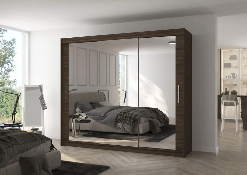 Гардероб Wrexham 250 плъзгащ се-Kafe