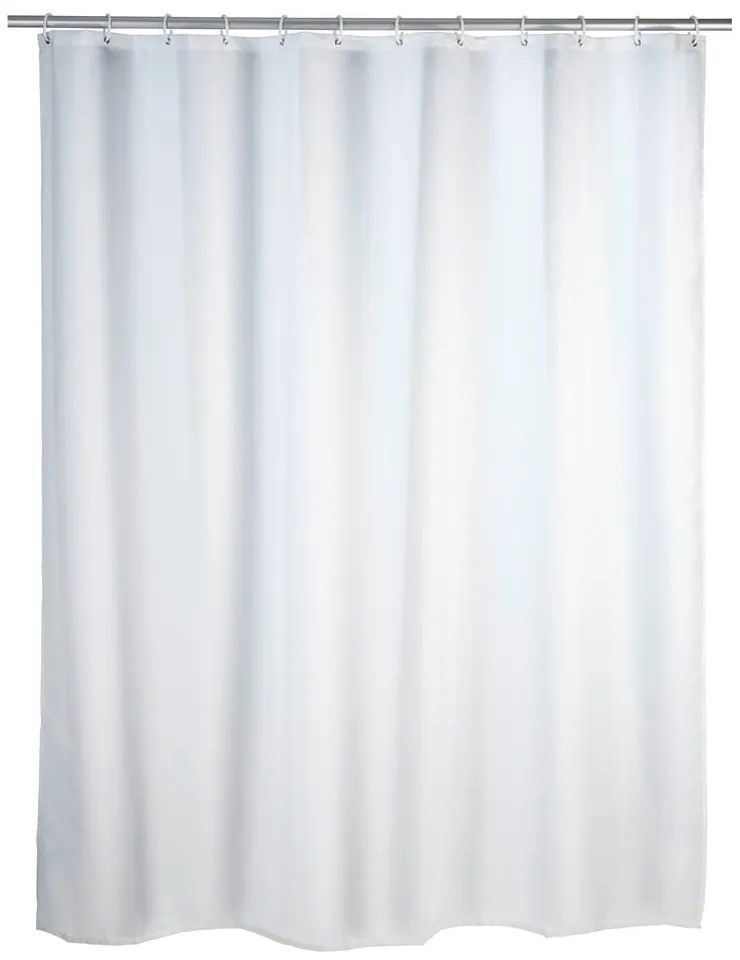 Измиваема завеса за душ Бяла, 120 x 200 cm - Wenko