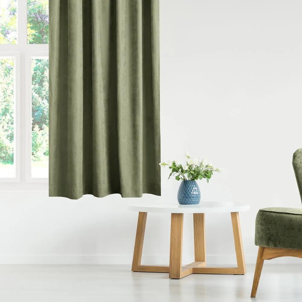 Завеса в зелен цвят 140x175 cm Milana - Homede
