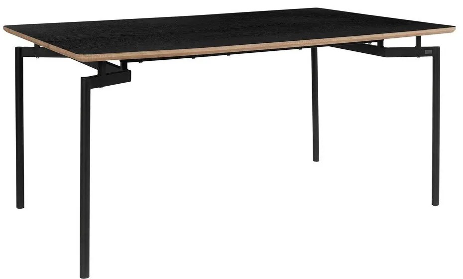 Черна трапезна маса 90x160 cm Alto – Støraa