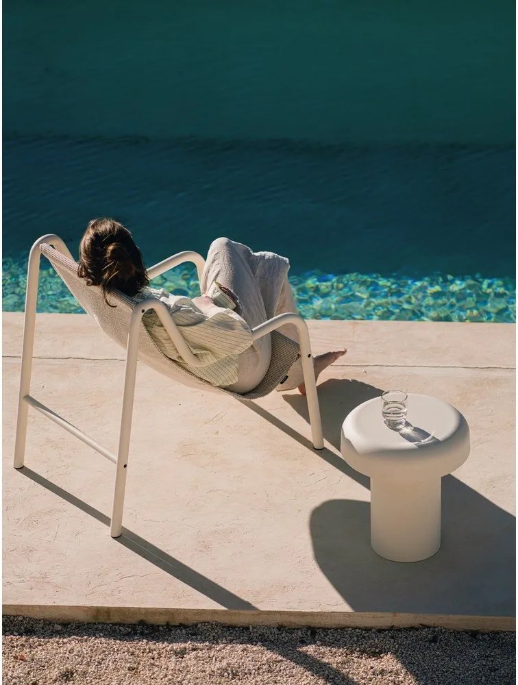 Метална кръгла градинска масичка ø 40 cm Miko – noo.ma