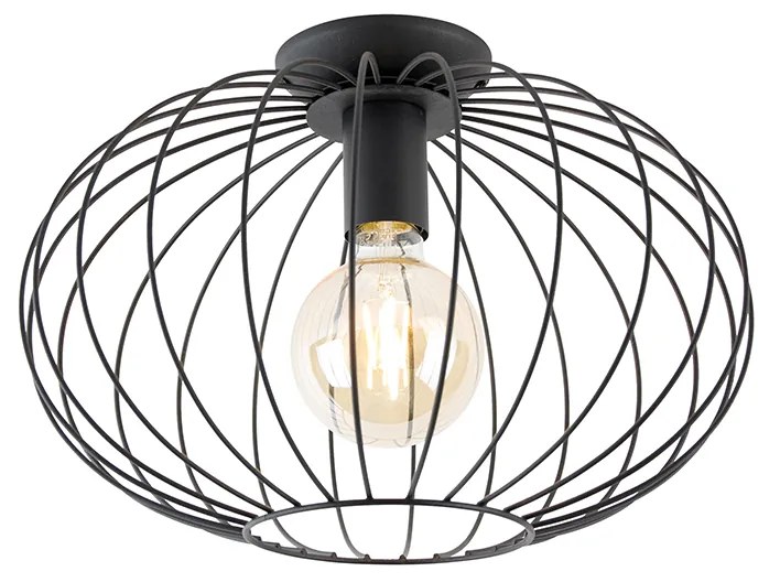 Интелигентна таванна лампа черна с Wi-Fi G95 - Margarita