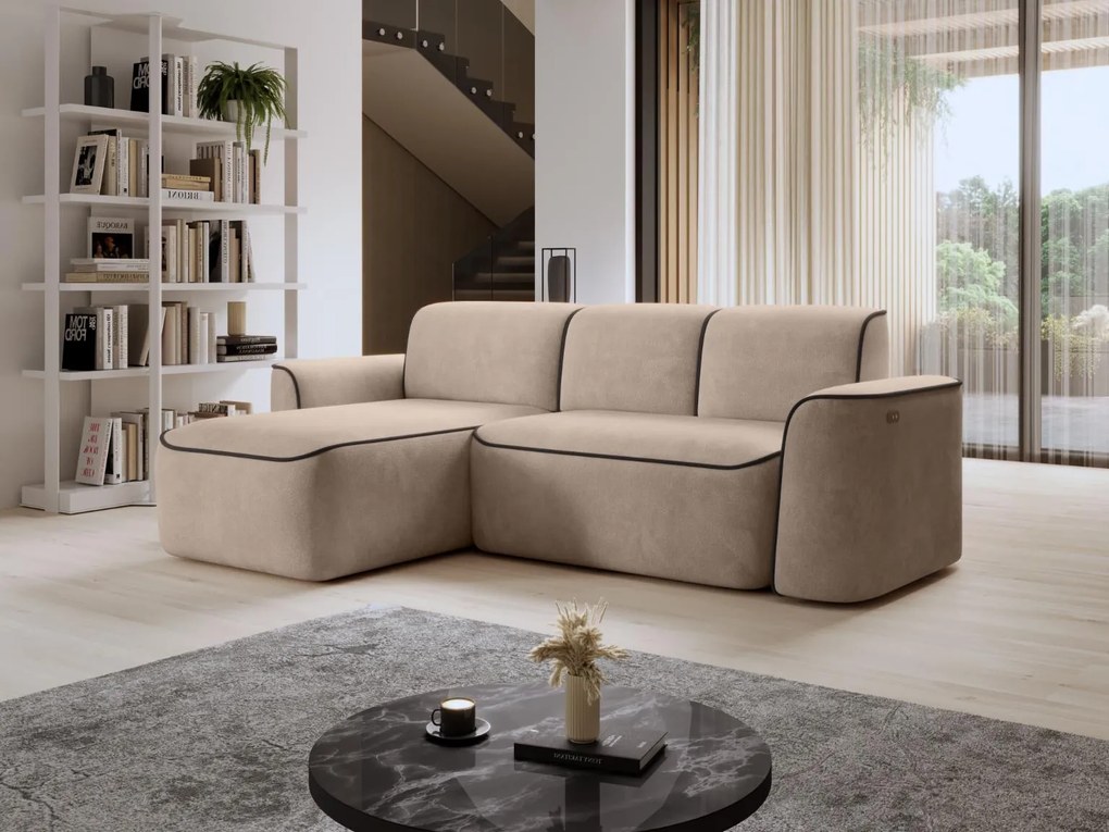 Ъглов диван Umbert-Mpez Anoixto-Left