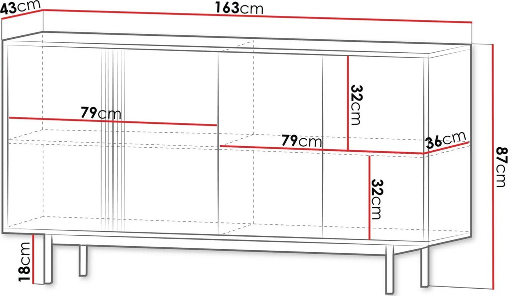 Бюфет Alsy Reg I-Светлобежов