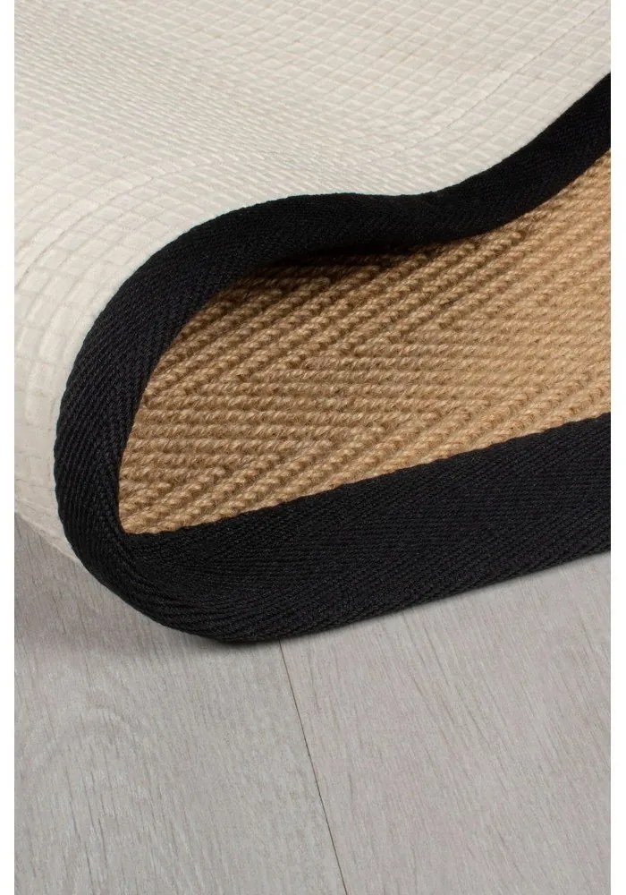 Пътека от юта в естествен цвят 60x600 cm Kira - Flair Rugs