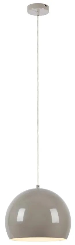 Сиво-бежово висящо осветително тяло с метален абажур ø 28 cm Pop – Markslöjd