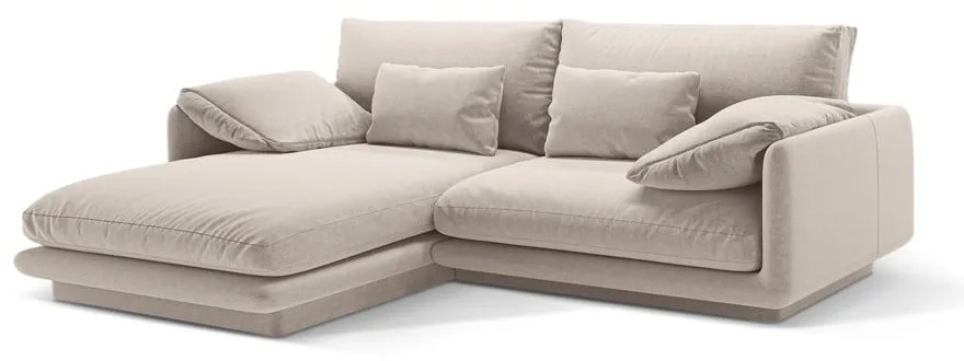 Бежов ъглов диван (ляв ъгъл) Torino – Micadoni Home