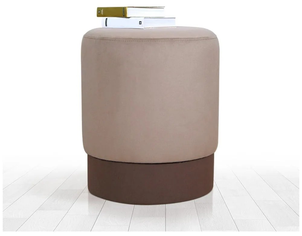 Светлокафява табуретка Ropp – Artie