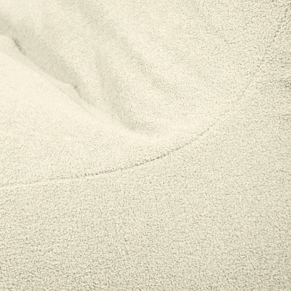 Кафяв пуф от букле Lounge 100 – SLOWDOWN