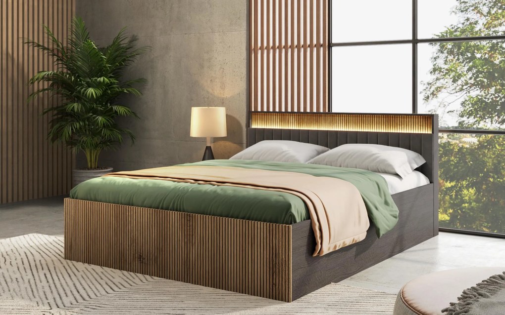 Спалня за матрак 160/200+ LED Балман