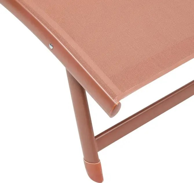 Сгъваем шезлонг Hesperide Samba, Алуминий - Лен/Лаврово зелено