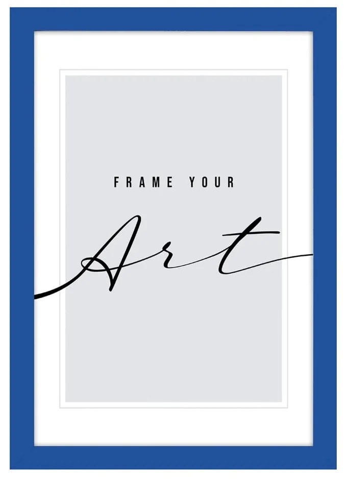 Тъмносиня стояща/висяща рамка 12x17 cm – knor