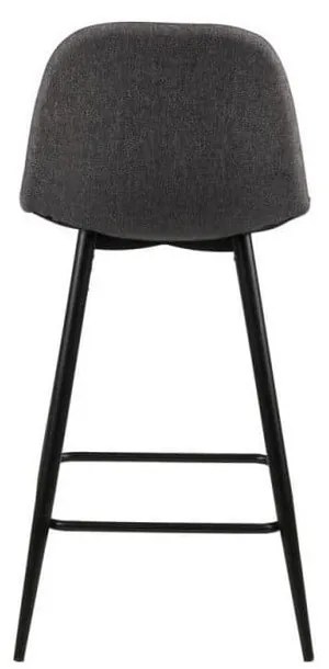 Комплект от 2 тъмно сиви стола Wilma - Actona