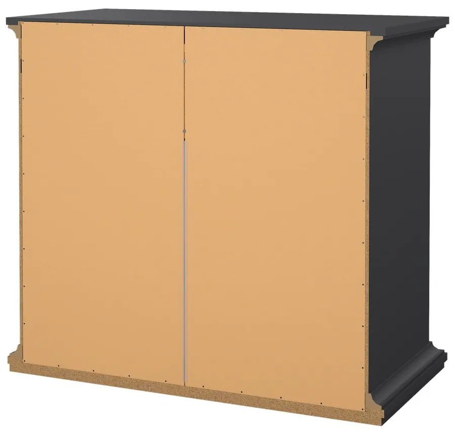 Сив нисък скрин 96x87 cm Paris – Tvilum