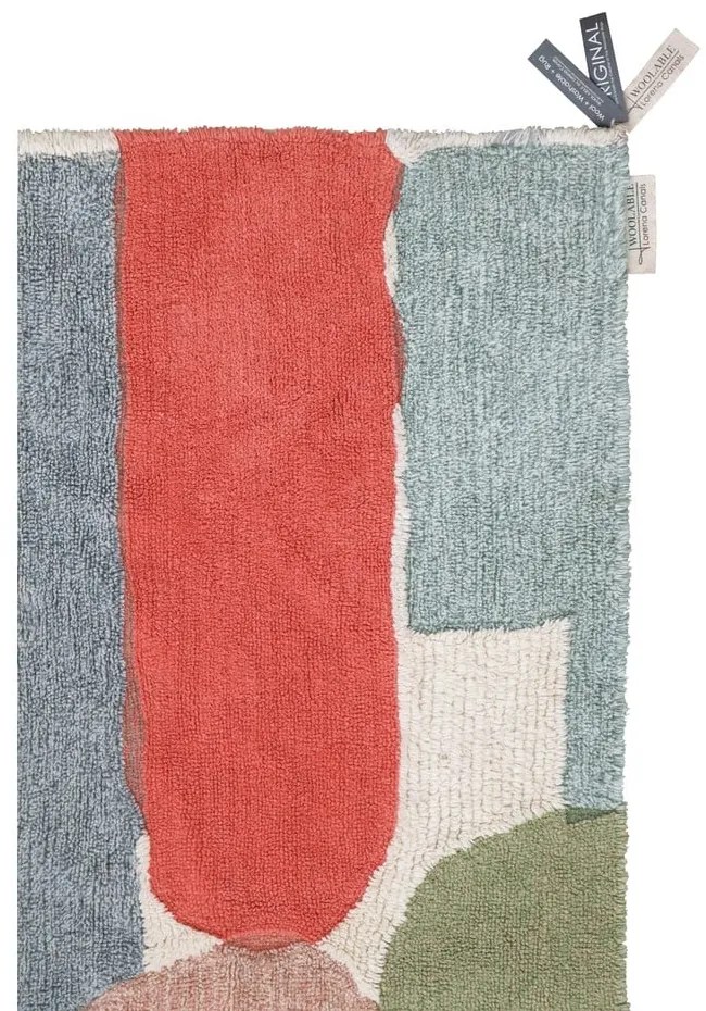 Вълнен ръчно изработен детски килим подходящ за пране 170x240 cm Abstract – Lorena Canals