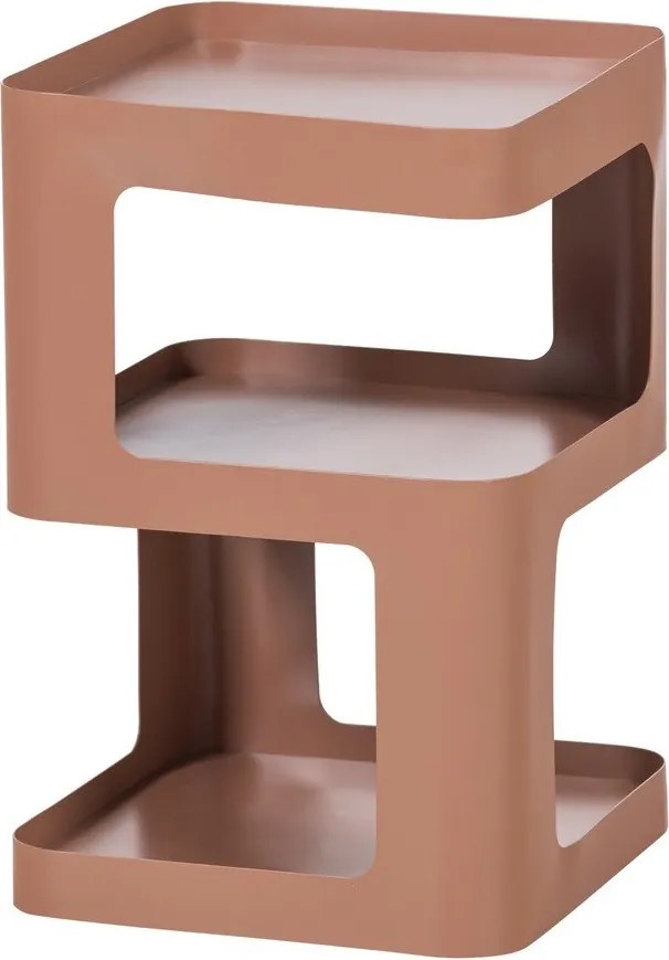 Метална странична масичка 35x35 cm Riv – WOOOD