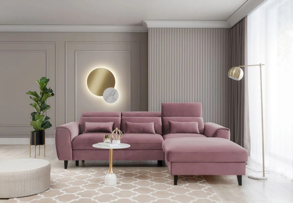 Ъглов диван Fornal-Roz-Right