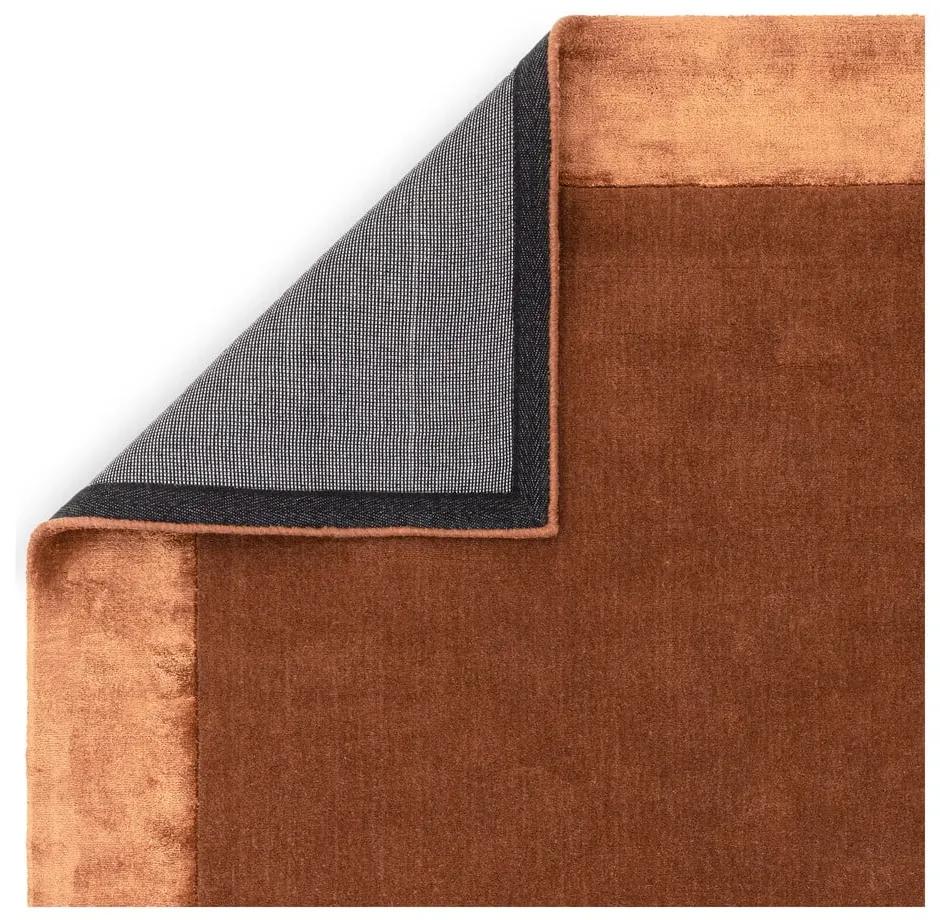 Ръчно изработен килим със смес от вълна в в тухлен цвят цвят 160x230 cm Ascot – Asiatic Carpets
